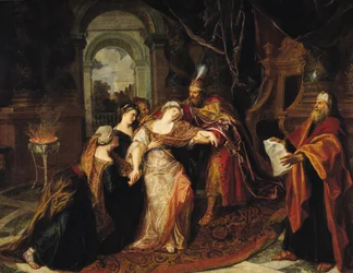 Esther before Ahasuerus